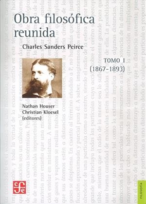 OBRA FILOSÓFICA REUNIDA. TOMO I. (1867-1893) | 9786071609366 | PEIRCE, CHARLES SANDERS