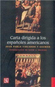 CARTA DIRIGIDA A LOS ESPAÑOLES AMERICANOS | 9789681674106 | VISCARDO Y GUZMÁN, JUAN PABLO