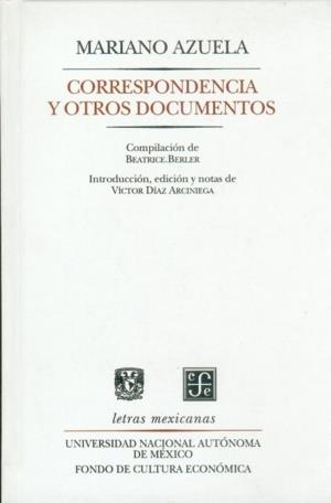 CORRESPONDENCIA Y OTROS DOCUMENTOS | 9789681641924 | AZUELA, MARIANO