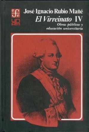 VIRREINATO, IV, EL : OBRAS PÚBLICAS Y EDUCACIÓN UNIVERSITARIA | 9789681613570 | RUBIO MAÑÉ, JOSÉ IGNACIO