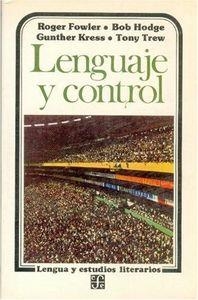 LENGUAJE Y CONTROL | 9789681614560 | FOWLER, ROGER
