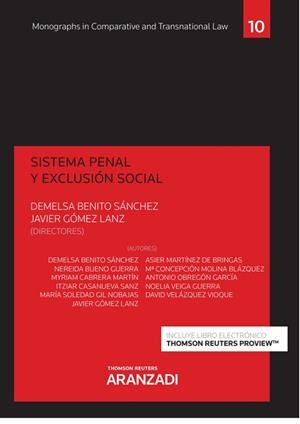 SISTEMA PENAL Y EXCLUSION SOCIAL (PAPEL + E-BOOK) | 9788413468327 | BENITO SANCHEZ, DEMELSA / GOMEZ LANZ, JAVIER
