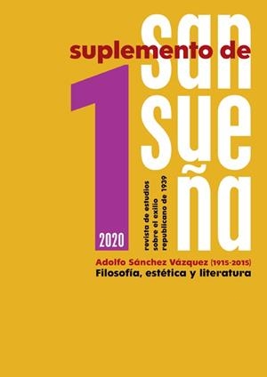 SUPLEMENTO DE SANSUEÑA. 1 | 9788418387210 | VARIOS AUTORES