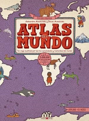 ATLAS DEL MUNDO PÚRPURA | 9788417708832 | MIZIELINSKA / MIZIELINSKI
