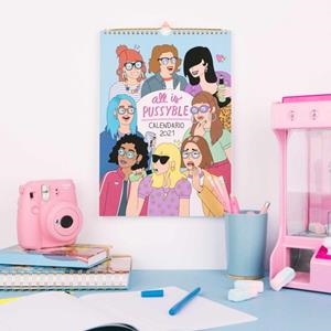 CALENDARIO DE PARED 2021 MODERNA DE PUEBLO | 8432715124849