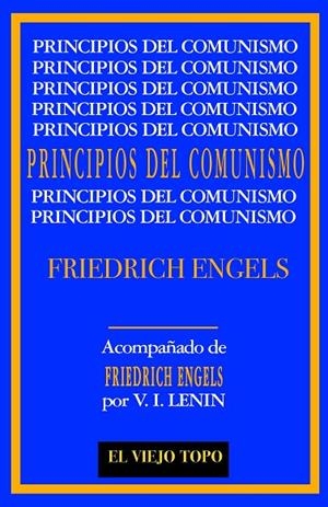 PRINCIPIOS DEL COMUNISMO | 9788417700973 | ENGELS, FRIEDRICH