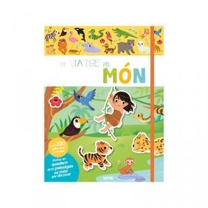 MEU PRIMER LLIBRE D'ADHESIUS, DE VIATGE PEL MÓN, EL | 9782733870907 | VARIOS AUTORES