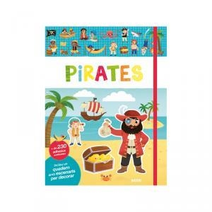 MEU PRIMER LLIBRE D'ADHESIUS, PIRATES, EL | 9782733870877 | VARIOS AUTORES