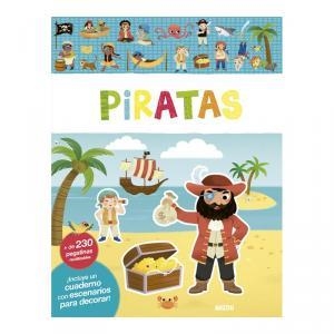 MI PRIMER LIBRO DE PEGATINAS, PIRATAS | 9782733850398 | DESCONOCIDO