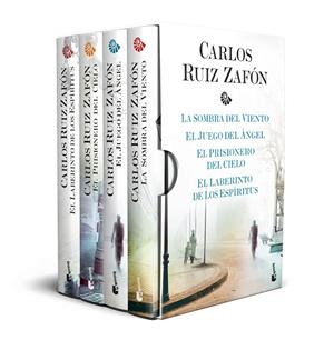 ESTUCHE TETRALOGÍA CEMENTERIO DE LOS LIBROS OLVIDADOS | 9788408235309 | RUIZ ZAFÓN, CARLOS