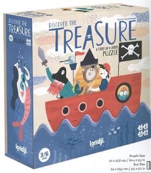 PUZZLE PROGRESSIU DISCOVER THE TREASURE | 8436580424073