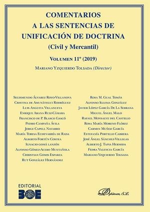 COMENTARIOS A LAS SENTENCIAS DE UNIFICACION DE DOCTRINA | 9788413770963 | YZQUIERDO TOLSADA, MARIANO