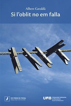 SI L'OBLIT NO EM FALLA | 9788449089909 | GAVALDÀ, ALBERT