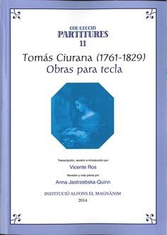 OBRAS PARA TECLA DE TOMÁS CIURANA | 9788478226719 | CIURANA ARDIOL, TOMÁS