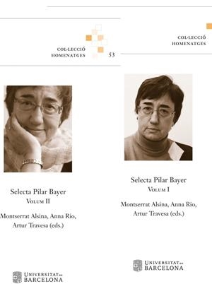 SELECTA PILAR BAYER. VOLUMS I I II | 9788447539611 | VARIOS AUTORES