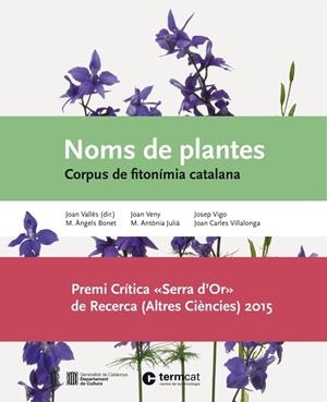 NOMS DE PLANTES | 9788447538553 | VARIOS AUTORES