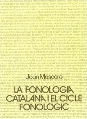 FONOLOGIA CATALANA, I, LA | 9788474880700 | MASCARÓ, JOAN