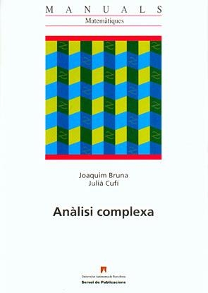 ANÀLISI COMPLEXA | 9788449025594 | BRUNA, JOAQUIM