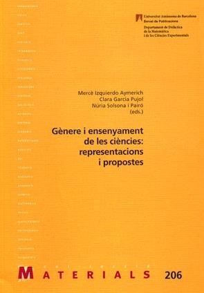 GÉNERE I ENSENYAMENT DE LES CIÉNCIES : REPRESENTACIONS I PROPOSTES | 9788449025846 | IZQUIERDO AYMERICH, MERCÉ