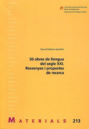 50 OBRES DE LLENGUA DEL SEGLE XXI | 9788449026218 | PALOMA SANLLEHÍ, DAVID