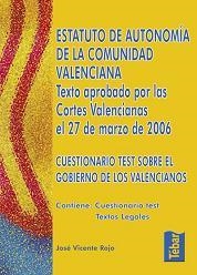ESTATUTO DE AUTONOMÍA DE LA COMUNIDAD VALENCIANA | 9788473601993 | ROJO, JOSÉ VICENTE