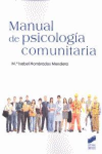 MANUAL DE PSICOLOGÍA COMUNITARIA | 9788499589626 | HOMBRADOS MENDIETA, MARÍA ISABEL