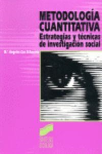METODOLOGÍA CUANTITATIVA | 9788477384205 | CEA D'ANCONA, MARÍA ÁNGELES