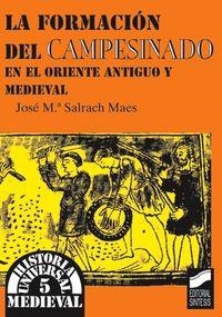 FORMACIÓN DEL CAMPESINADO EN EL ORIENTE ANTIGUO Y MEDIEVAL, LA | 9788477384489 | SALRACH MAES, JOSÉ MARÍA
