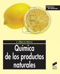 QUÍMICA DE LOS PRODUCTOS NATURALES | 9788497564038 | MARCO VENTURA, J. ALBERTO
