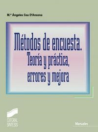 MÉTODOS DE ENCUESTA | 9788497562508 | CEA D'ANCONA, MARÍA ÁNGELES