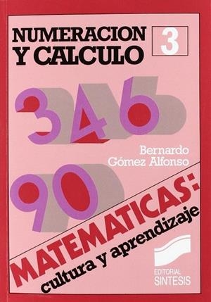 NUMERACIÓN Y CÁLCULO | 9788477380146 | GÓMEZ ALFONSO, BERNARDO