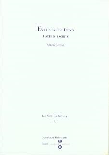EN EL SIGNE DE DIONÍS I ALTRES ESCRITS | 9788483380291 | GIVONE, SERGIO