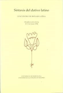 SINTAXIS DEL DATIVO LATINO | 9788447705351 | TORREGO, Mª ESPERANZA / QUETGLAS NICOLAU, PERE JOAN / ESPINILLA BUISÁN, EMPAR