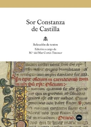 SOR CONSTANZA DE CASTILLA | 9788447542284 | VARIOS AUTORES