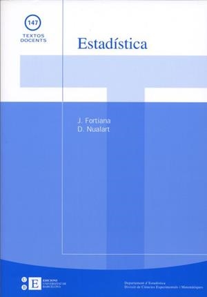 ESTADÍSTICA | 9788483380932 | FORTIANA GREGORI, JOSEP / NUALART RODON, DAVID