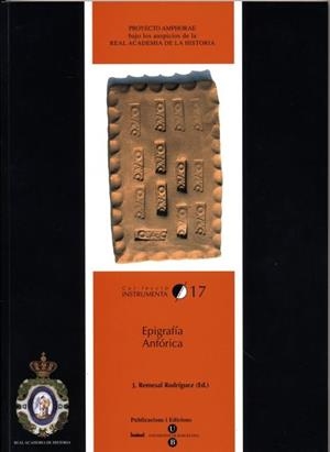 EPIGRAFÍA ANFÓRICA | 9788447528035 | REMESAL RODRÍGUEZ, JOSÉ