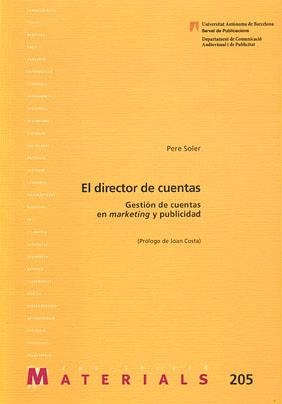 DIRECTOR DE CUENTAS, EL | 9788449025730 | SOLER, PERE