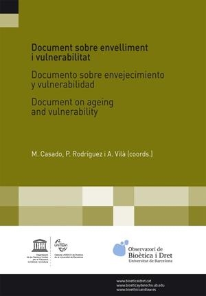 DOCUMENT SOBRE ENVELLIMENT I VULNERABILITAT | 9788447540532 | VARIOS AUTORES