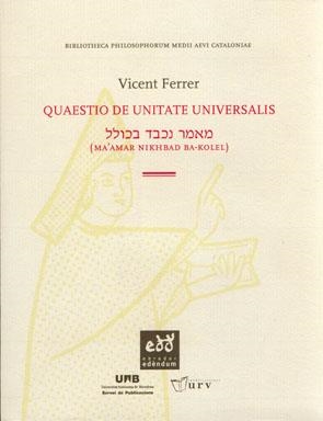 QUAESTIO DE UNITATE UNIVERSALIS | 9788449026348