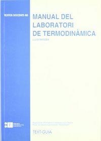MANUAL DEL LABORATORI DE TERMODINÀMICA | 9788489829091 | MAÑOSA CARRERA, LLUÍS