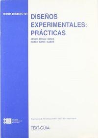 DISEÑOS EXPERIMENTALES: PRÁCTICAS | 9788489829725 | BONO I CABRÉ, ROSER / ARNAU I GRAS, JAUME