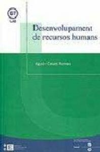 DESENVOLUPAMENT DE RECURSOS HUMANS | 9788483383995 | CASAS ROMEO, AGUSTÍ