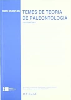 TEMES DE TEORIA DE PALEONTOLOGIA | 9788483382783 | MARTINELL I CALLICÓ, JORDI