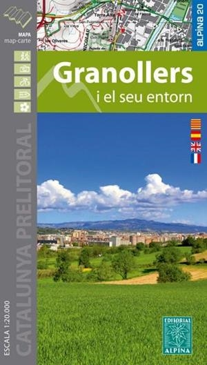 GRANOLLERS I EL SEU ENTORN : MAPA ALPINA 20 | 9788480908160