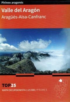 MAPA EXCURSIONISTA VALLE DEL ARAGON 1:25.000 | 9788483214947 | PRAMES S.A.