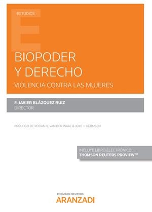 BIOPODER Y DERECHO | 9788413454498 | BLAZQUEZ RUIZ, F. JAVIER