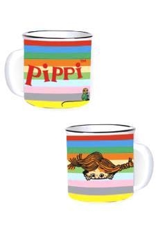 TAZA PIPPI CALZASLARGAS BLANCA CON RAYAS HORIZONTALES | 8437020229128