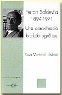 FERRAN SOLDEVILA (1894-1971) | 9788486574185 | MONTORIOL SABATÉ, ROSA
