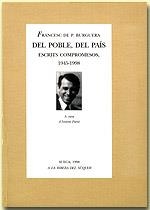 DEL POBLE, DEL PAÍS | 9788486574680 | BURGUERA ESCRIVÀ, FRANCESC DE PAULA