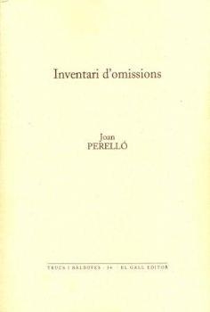 INVENTARI D'OMISSIONS | 9788492574797 | PERELLS, JOAN